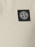 logo patch polo shirt 