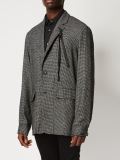 strap detail blazer