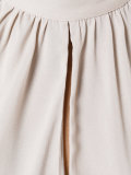 halter neck top with tie fastening