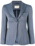 striped blazer