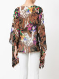 floral print blouse