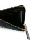 SA3100TP Leather and Wool Tartan Patchwork Wallet