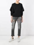 distressed boyfriend jeans