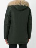 padded hooded parka