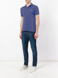 logo embroidered polo shirt