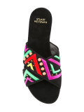 Aztec design sandals