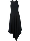 cut-out back midi dress