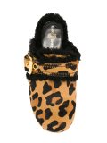 leopard print mules