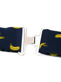 banana pattern bow tie