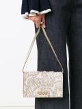 floral pattern crossbody bag