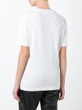 glitch bunny print T-shirt