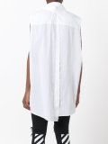 sleeveless boyfriend shirt 