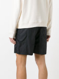 logo print running shorts