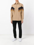 tri-stripe panel shirt