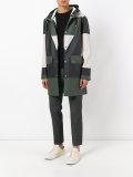 colour block coat 
