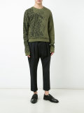 animal print sweatshirt