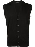 sleeveless cardigan 