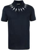 Lightning bolt polo shirt