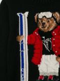skiing teddy intarsia jumper
