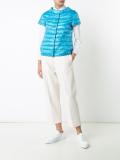 glossy quilted jacket