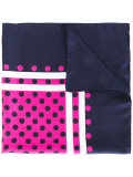 printed silk scarf