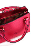 buckled frame tote