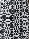 square-neck fitted dress