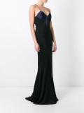 cut-out spaghetti straps dress