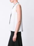 drawstring neck detail top