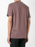 striped panel T-shirt 