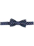 rocket print bow tie