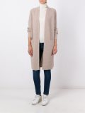 ribbed cardi-coat