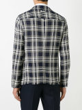 checked blazer 