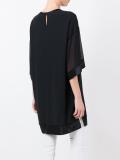 sheer sleeved top