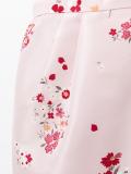 floral print pegged skirt