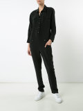 button-up jumpsuit