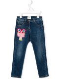 FF detail regular jeans