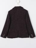 checked blazer