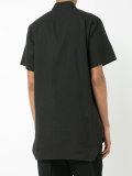 concealed fastening shortsleeved shirt