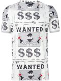 Wanted print T-shirt 