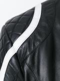 banded collar zipped jacket