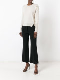 split hem sweater