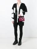 oversized polka dots cardigan