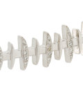 narrow 'Bone' diamond choker