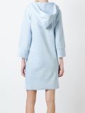 hooded towelling dress