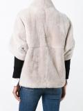 shortsleeved high neck jacket