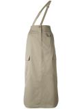 shoulder-strap cargo skirt 