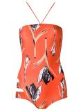 printed swimsuit