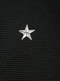 star embroidered tie