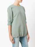 'Buttercup' top with drawstring hem